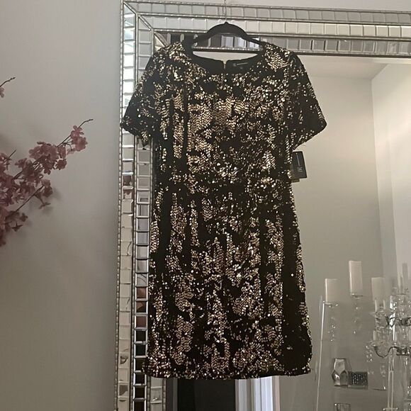Sequined mini dress  - Picture 1 of 4